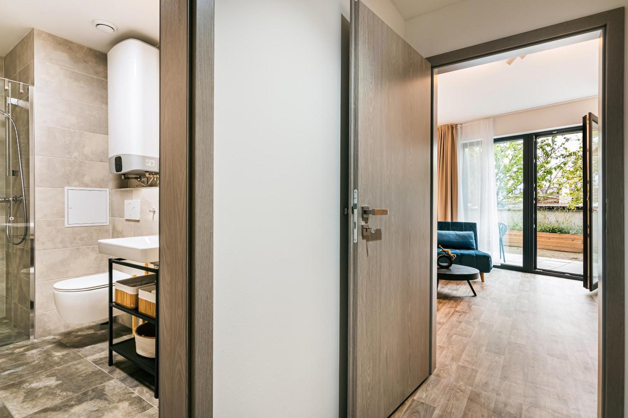 Apartman Mikulov Garden Eksteriør bilde